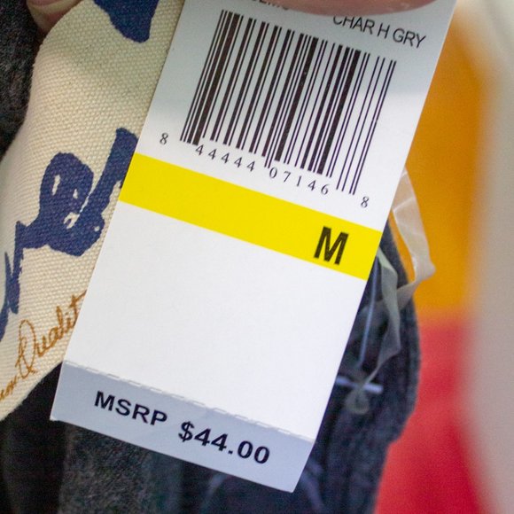 Seven7 Gray Graphic Long Sleeve Shirt sz m - Picture 4 of 4